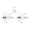 Hexagonal M/F Spacer [305] (305312059902)