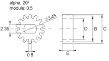 Gear wheel [104-1]