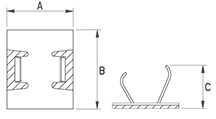 Aliminium clamp [144]