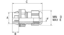 Click-in Cable gland [159-2]