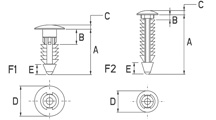 Pawl lock rivet [293]